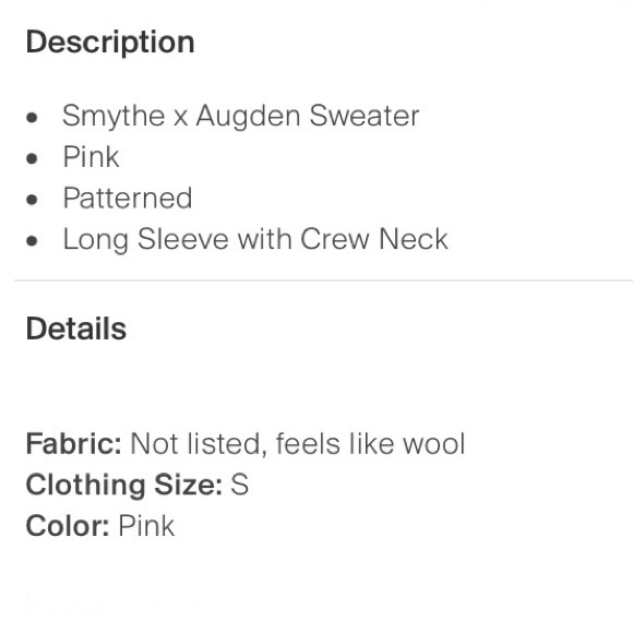 Smythe X Augden Sweater - Picture 13 of 14